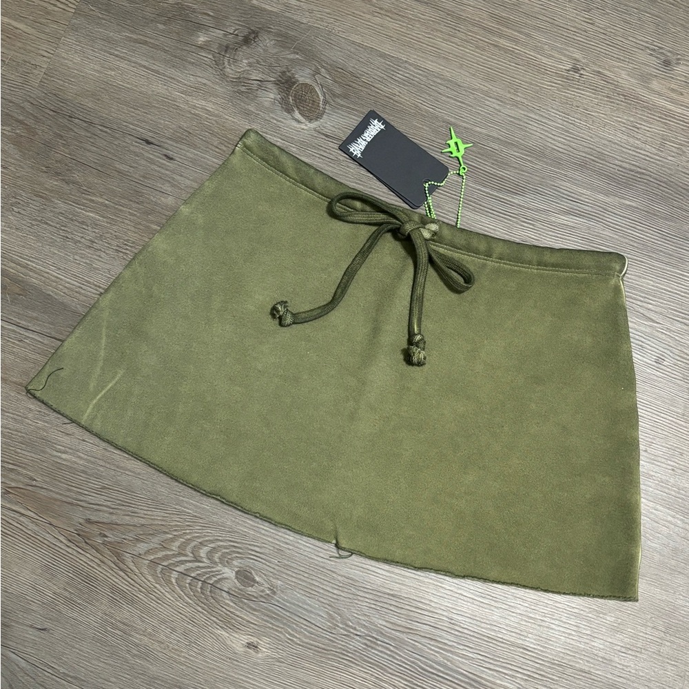 NWT Darker Wavs / Dolls Kill Crossfade Washed Tennis Skirt